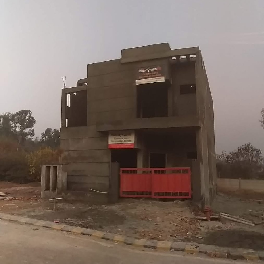 Grey structure completed at Park View City, Islamabad